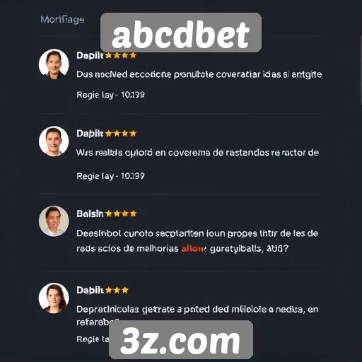 feedback dos usuários sobre a interface do abcdbet