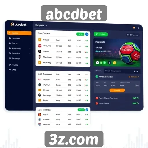 Explorando a interface do usuário do abcdbet